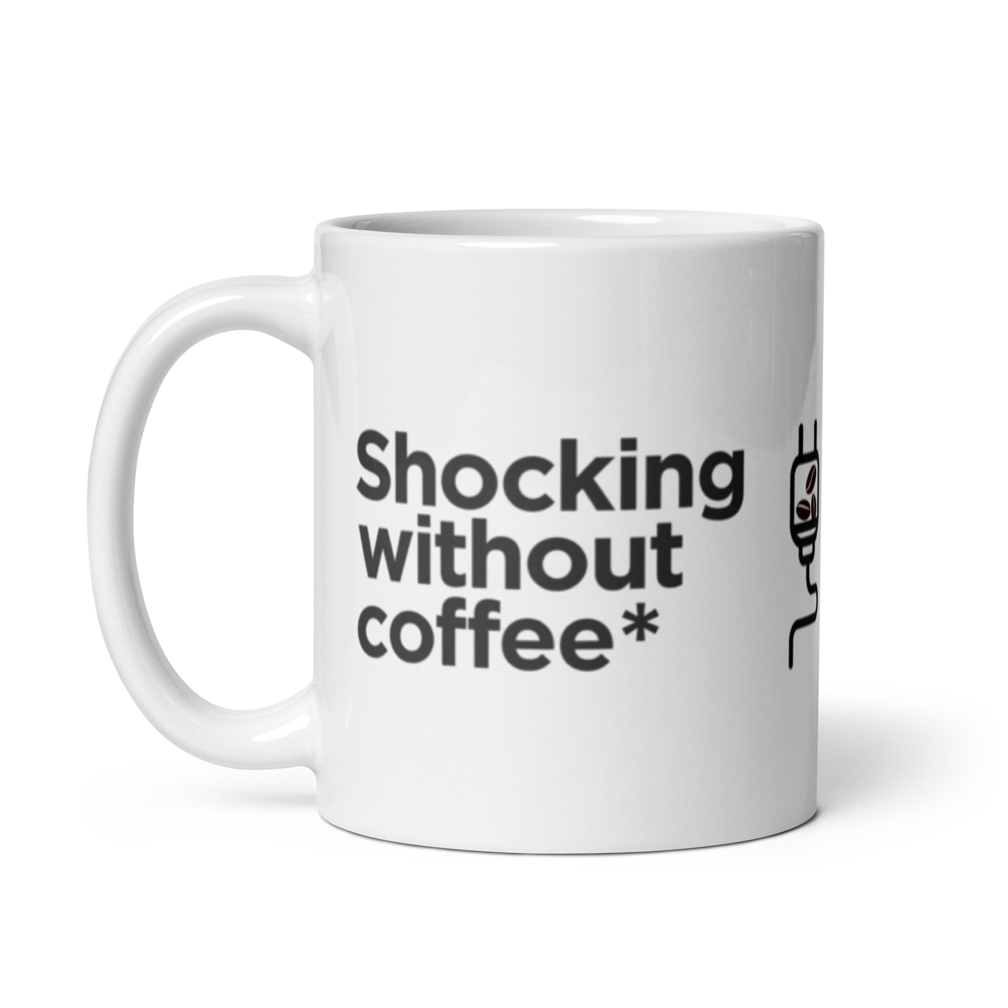 Shocking Without Coffee mug.